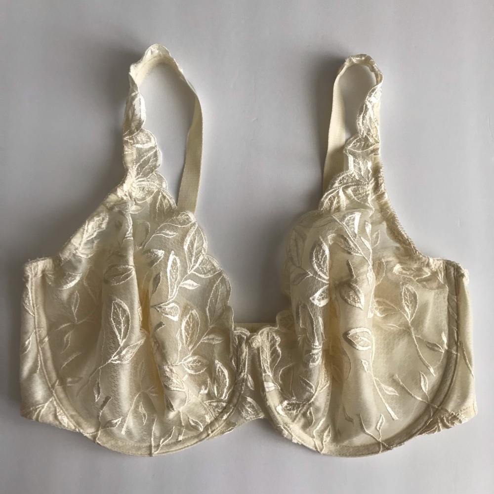 Bali Unlined Underwire Lace Bra